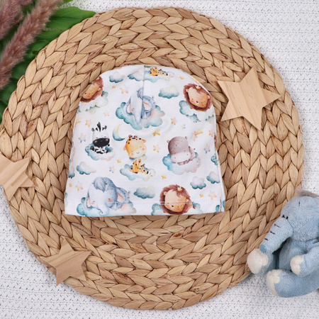 Czapka niemowlęca LITTLE DREAMERS z bawełny organicznej