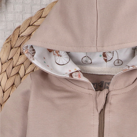 Dziecięca bluza dresowa CIRCUS z bawełny organicznej