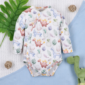 Body kopertowe DINO EXPLORER z bawełny organicznej