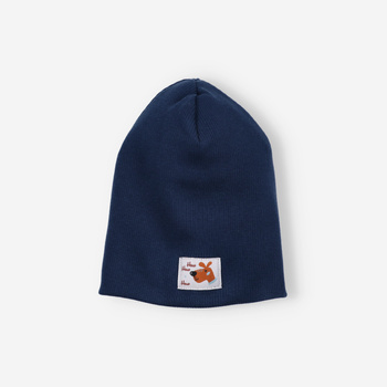 Czapka niemowlęca z bawełny organicznej