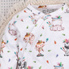 Body kopertowe HAPPY ANIMALS z bawełny organicznej 