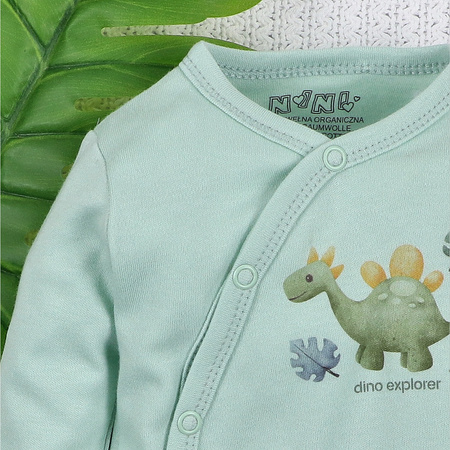 Body kopertowe DINO EXPLORER z bawełny organicznej