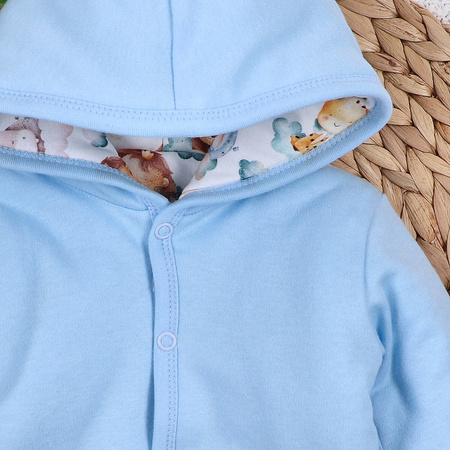 Kurtka niemowlęca LITTLE DREAMERS z bawełny organicznej