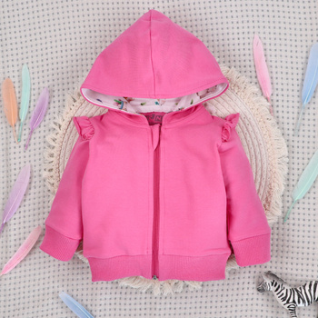 Dziecięca bluza dresowa HAPPY ANIMALS z bawełny organicznej