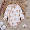 Komplet niemowlęcy SWEET BEARS z bawełny organicznej NINI
