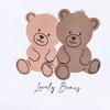 Body niemowlęce Sweet Bears z bawełny organicznej 