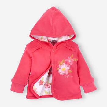 Bluza niemowlęca MAGIC GARDEN z bawełny organicznej dla dziewczynki