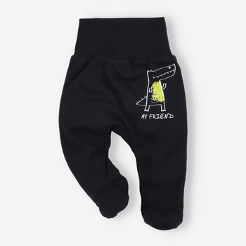 Półśpiochy niemowlęce CROCODILES z bawełny organicznej dla chłopca