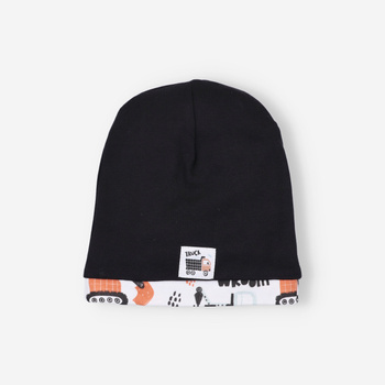 Czapka niemowlęca THE BUILDER z bawełny organicznej dla chłopca