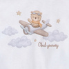 Body niemowlęce SKY JOURNEY z bawełny organicznej 