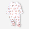 Pajac niemowlęcy SWEET BEARS z bawełny organicznej 
