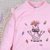 Pajac niemowlęcy HAPPY ANIMALS z bawełny organicznej 