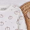 Body niemowlęce Happy Apples  z bawełny organicznej 