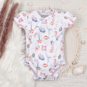 Body kopertowe UNDERWATER WORLD  z bawełny organicznej