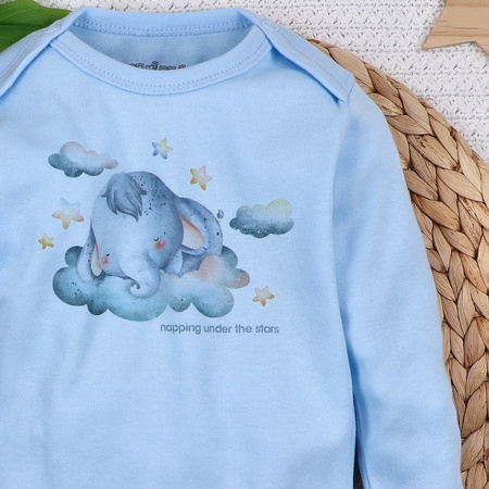 Body niemowlęce LITTLE DREAMERS z bawełny organicznej 