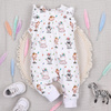 Śpiochy niemowlęce HAPPY ANIMALS  z bawełny organicznej 