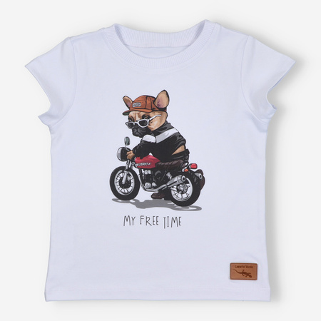 T-shirt chłopięcy z krótkim rękawem