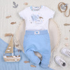 T-shirt niemowlęcy SEA OF JOY z bawełny organicznej dla chłopca 
