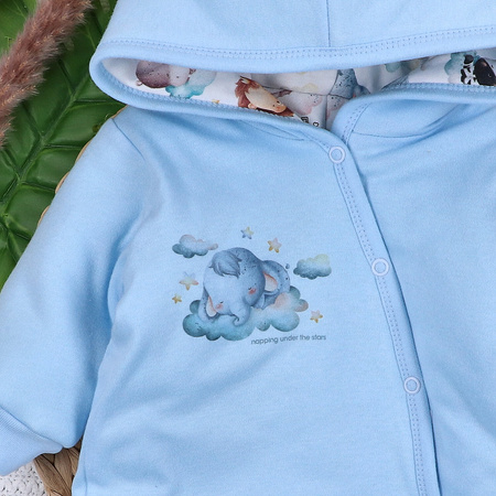 Kombinezon niemowlęcy LITTLE DREAMERS z bawełny organicznej