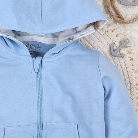 Dziecięca bluza dresowa SEA OF JOY z bawełny organicznej 