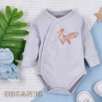 Body kopertowe Fun origami z bawełny organicznej