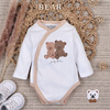 Komplet niemowlęcy SWEET BEARS z bawełny organicznej NINI