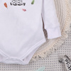 Body niemowlęce HAPPY  ANIMALS z bawełny organicznej 