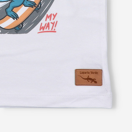 T-shirt chłopięcy z krótkim rękawem