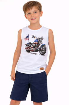 T-shirt chłopięcy z krótkim rękawem