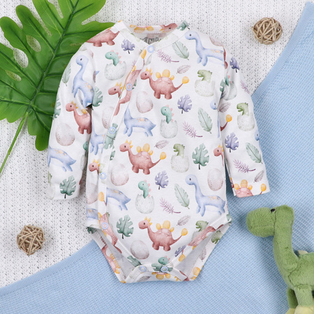 Body kopertowe DINO EXPLORER z bawełny organicznej