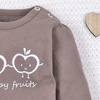 Body niemowlęce Happy Apples  z bawełny organicznej 
