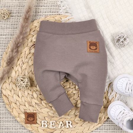 Komplet niemowlęcy SWEET BEARS z bawełny organicznej NINI
