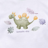 Body niemowlęce DINO EXPLORER z bawełny organicznej