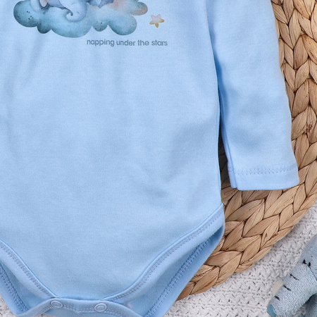 Body niemowlęce LITTLE DREAMERS z bawełny organicznej 
