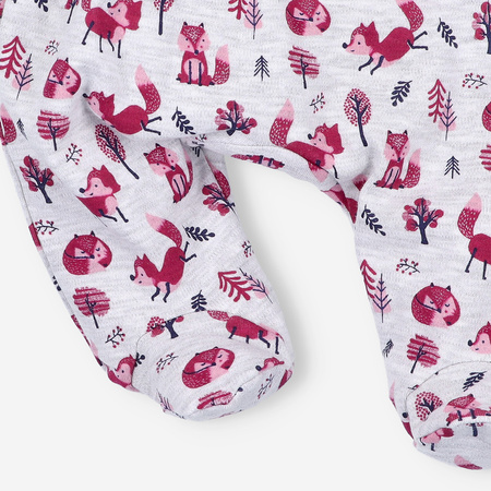 Półśpiochy niemowlęce dla dziewczynki