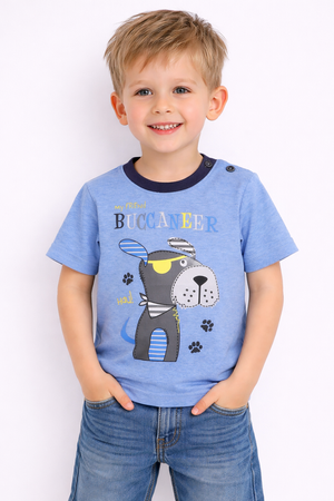 T-shirt chłopięcy z krótkim rękawem