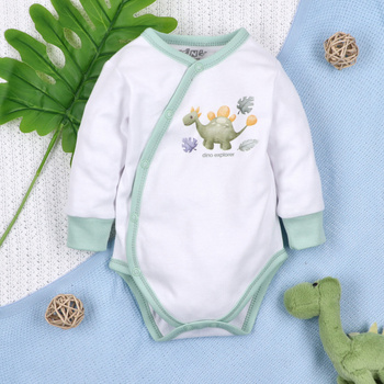 Body kopertowe DINO EXPLORER z bawełny organicznej