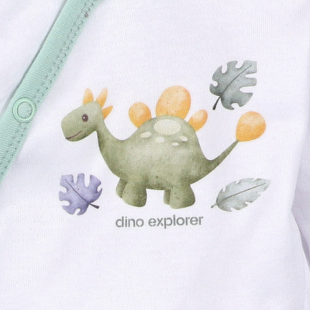 Body kopertowe DINO EXPLORER z bawełny organicznej