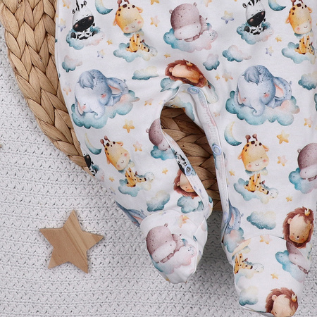 Śpiochy niemowlęce LITTLE DREAMERS z bawełny organicznej