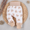 Komplet niemowlęcy SWEET BEARS z bawełny organicznej NINI