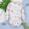Body niemowlęce DINO EXPLORER z bawełny organicznej