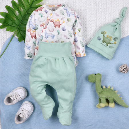 Body kopertowe DINO EXPLORER z bawełny organicznej