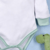 Body niemowlęce DINO EXPLORER z bawełny organicznej