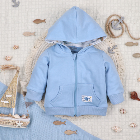 Dziecięca bluza dresowa SEA OF JOY z bawełny organicznej 