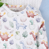 Body niemowlęce DINO EXPLORER z bawełny organicznej