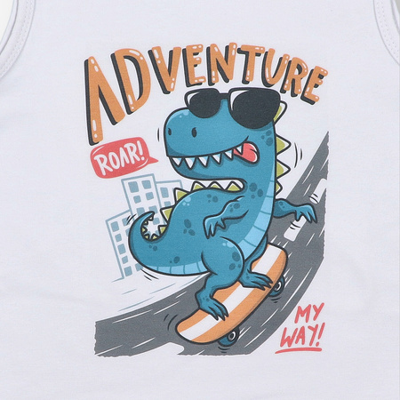 T-shirt chłopięcy z krótkim rękawem