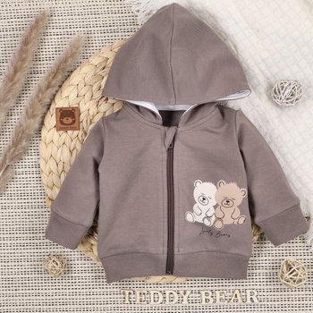 Dziecięca bluza dresowa Sweet Bear z bawełny organicznej